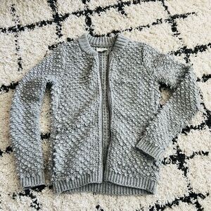 Lucky Brand Wool / Alpaca Bomber Chunky Knit  Sweater Size XS